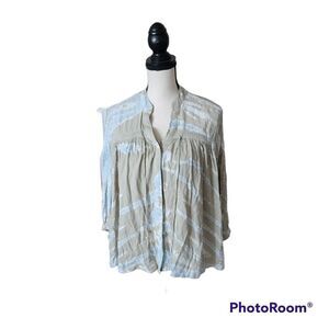 Young Fabulous & Broke Tie Dye Button Up. NWT. Size S.